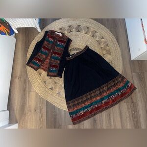 Suttles and seawindd bohemian set co ord